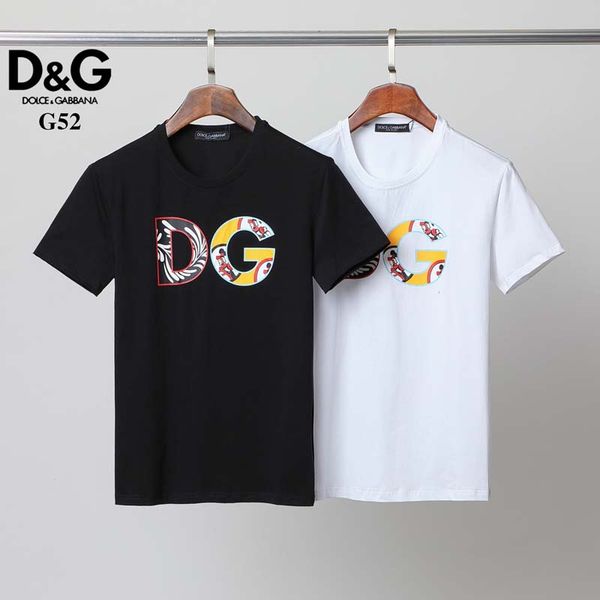 

designers t shirts mens for summer womens t-shirt fashion tide letter print casual men women crew neck g27, White;black