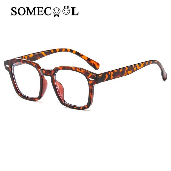 

fashion sunglasses frames 2021 brand designer glasses vintage optical anti blue light computer transparent eye n527, Black