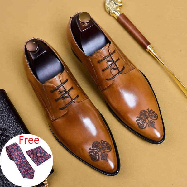 

dress shoes mens formal genuine leather oxford for dressing wedding 's brogues oofice lace up male lkcr, Black