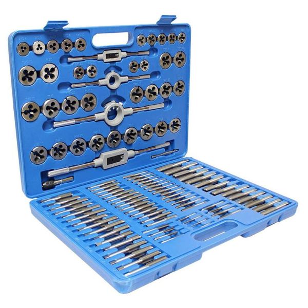 

hand tools 1 set/110pcs tap and die set practical metric kit with carrying case