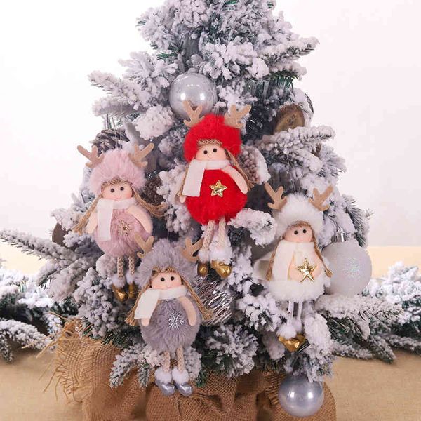 

decorations plush doll new christmas pendant girl