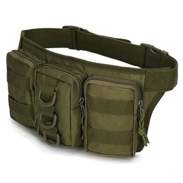 

outdoor bags tactical waist bag pouch camping hiking water bottle belt camouflage fanny pack
