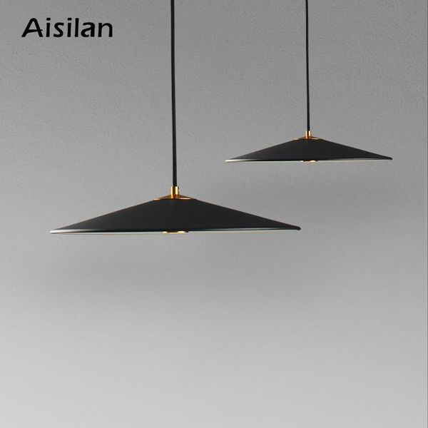 

pendant lamps aisilan led minimalist light hanging modern nordic luxury creative personality cafe single head bar black ac