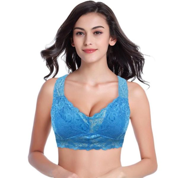 

camisoles & tanks plus size bra women vest crop wire lingerie underwear for bralette ropa interior mujer, Black;white