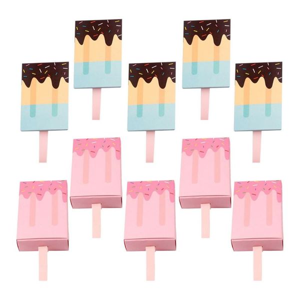

gift wrap 20pcs ice cream shaped candy boxes beautiful favor creative storage