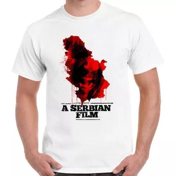 

a serbian film horror 2010 poster retro t shirt 1264, White;black