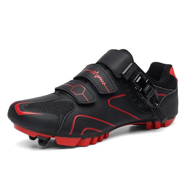 

cycling footwear couple shoes men sneakers women original mountain bicycle athletic racing, Black