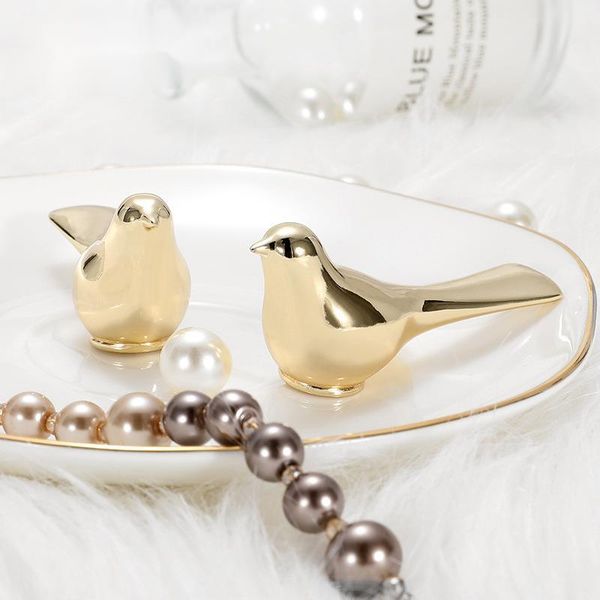 

handles & pulls single hole decorative cabinet handle golden simple door bird hardware accessories