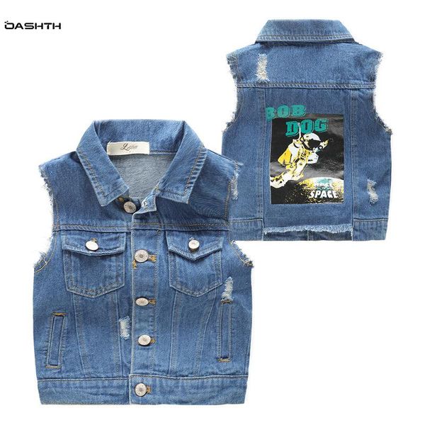 

children's clothing boys denim vest spring jacket waistcoat, Camo