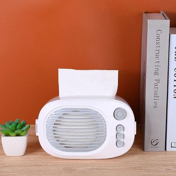 

tissue boxes & napkins retro radio model box deskpaper holder vintage dispenser