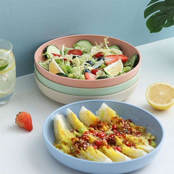 

dishes & plates 8pcs exquisite wheat stalk meal fruit (assorted color)
