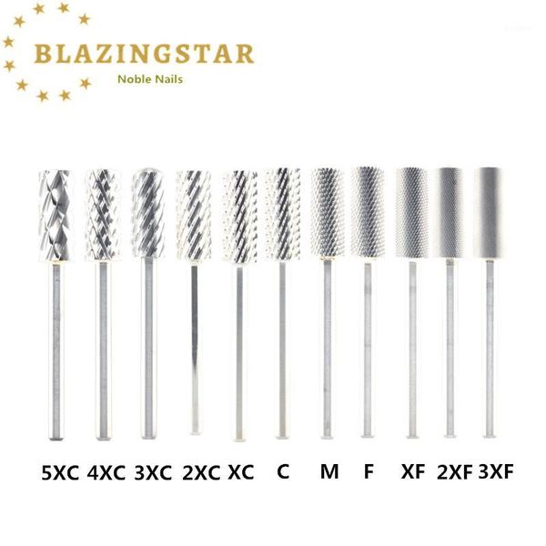 

small barrel nail drill bits silver fastest remove acrylic or gel tungsten carbide electric apparatus for manicure accessory1