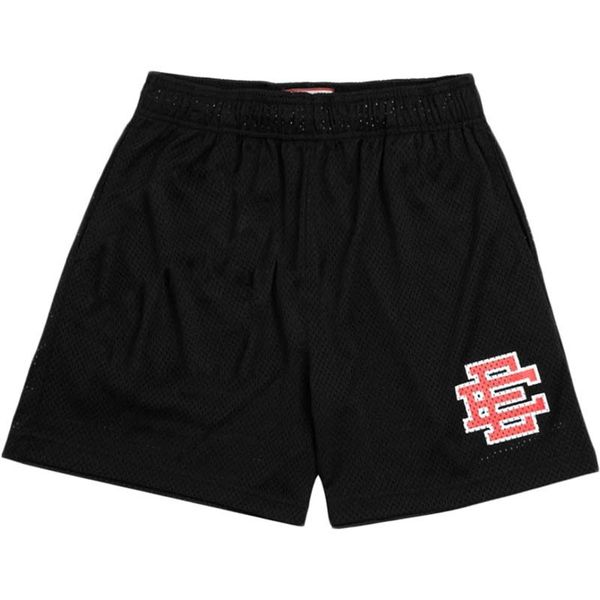 

fashion eric emanuel ee basic shorts news york city skyline men's casual short fitness sports pants summer gym workout mesh breathab ba, White;black