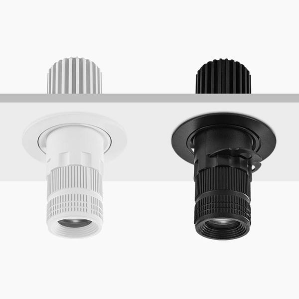 

downlights thrisdar 7w 15w 20w adjustable focus led downlight ceiling spotlight dining room bar counter shop recessed