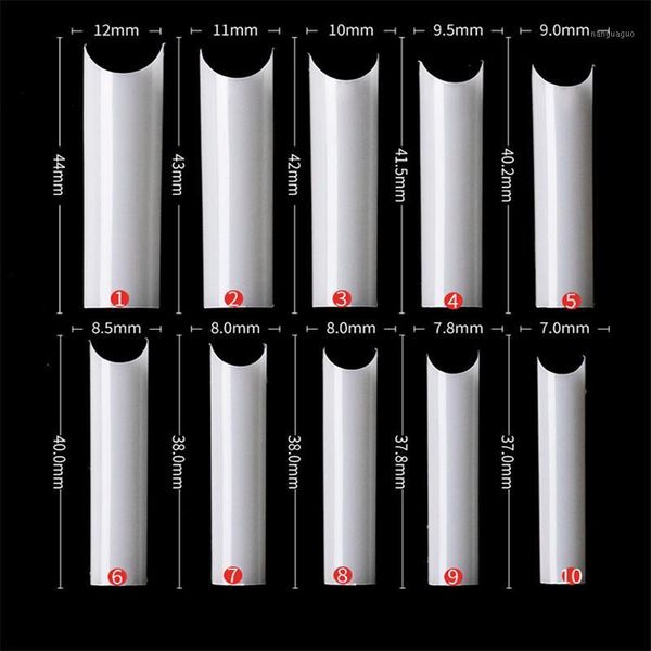 

500pcs extra long square false nail tips curved straight nails manicure tool art decoration artificial acrylic fake kits1