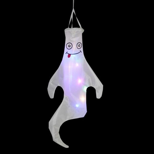 

party favor easy installation durable spooky ghost flag hanging ornament for home