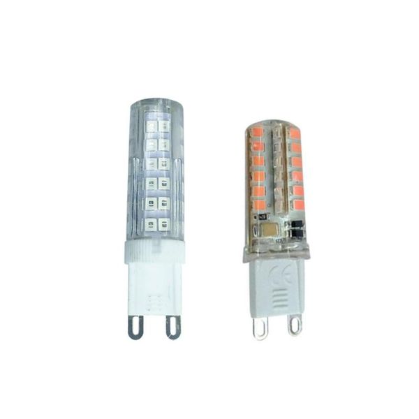 

bulbs g9 led blue 220v red green colors crystal light bulb corn