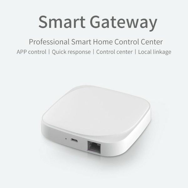 

smart home control yzg11 gateway 5v wired and wireless hub bridge app voice work wi-fi remotely