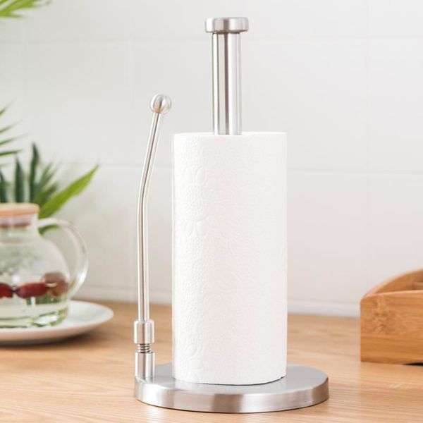 

tissue boxes & napkins household stainless steel paper towel rack roll holder kitchen toilet accessories