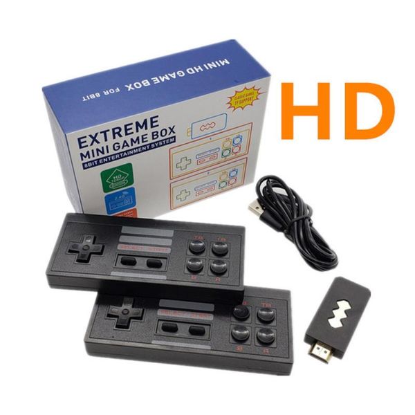 Built In 568 Mini Retro Wireless Controller Uscita TV Dual Player Controller Joystick Game