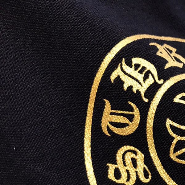 

two sanskrit letter cross round neck women's sweater for casual lovers, Black