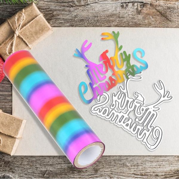 

heat activated foil glimmer transfer sheets rolls 5mx15cm stamping diy crafts 2021 gift wrap