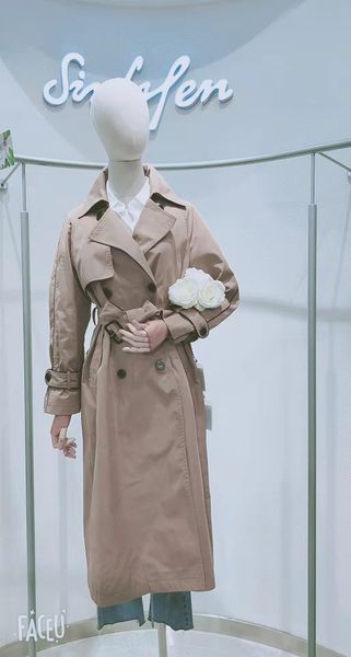 

long dust coats for autumn seasons, Tan;black