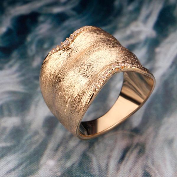 

fashion vintage cubic zirconia stackable chic rings for women jewelry accessories luxury big africa retro finger ring, Golden;silver