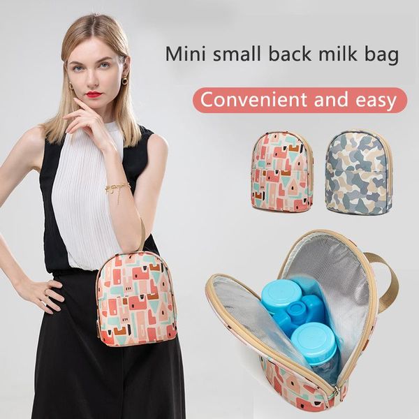 

diaper bags insulation baby bottle bag fresh-keeping storage for maternal breastfeeding refrigerated portable milk