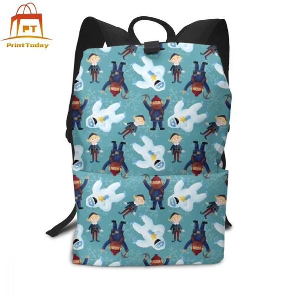 

backpack snowman backpacks shopper bag trend teen multifunctional man - woman bags