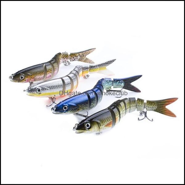 

baits sports & outdoors 14cm 23g sinking wobblers lures jointed crankbait swimbait 8 segment hard artificial bait for fishing tackle lure 22