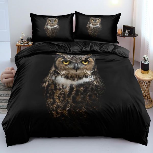 

bedding sets 3d eagle animal digital print set single/double king/ dimensions custom-designed home textile