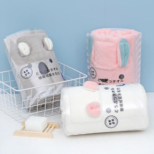 

towel microfiber bath towels bathroom cartoon kids children face hand absorbent beach washcloth swimwear shower bathtowel cloth