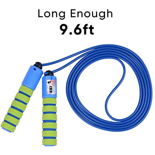 

25# fitness skipping rope portable durable and easy adjust advanced child training speed jump ropes