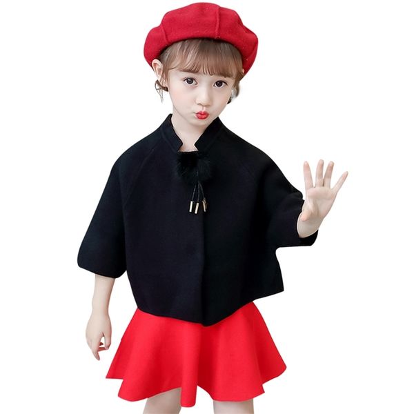 

girls clothes solid color costume for sweater + skirt tracksuit girl spring autumn childrens clothing 6 8 10 12 14 210528, White