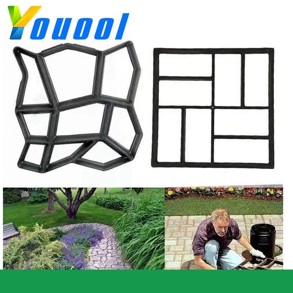 

paving mould home garden floor road concrete stepping driveway stone path mold patio maker professional hand tool sets