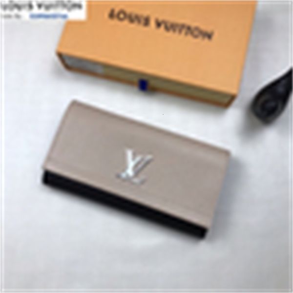

wallet brand designer holders luxury m62328 fashion key casual wallet black card women real pouches leather long wallets phone chain cases p, Red;black