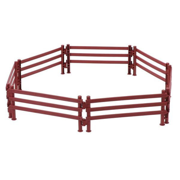 

kennels & pens 20pcs corral fencing panel accessories plastic fence toys mini decoration