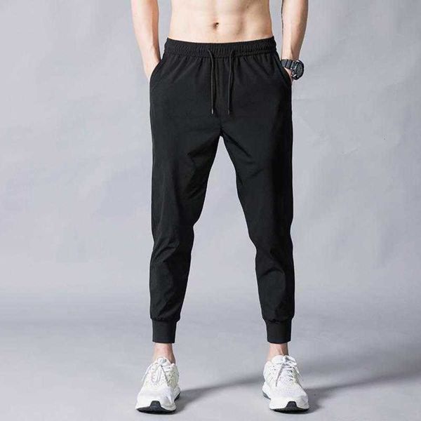 

pants summer korean slim fit corset casual small legged capris, Black