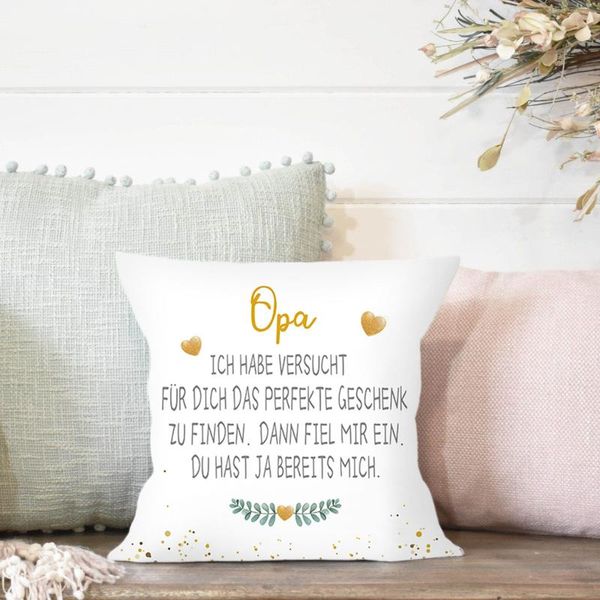 

cushion/decorative pillow letter print cushion special gift to the elder sofa bed home filling inner year decor 40cmx40cm