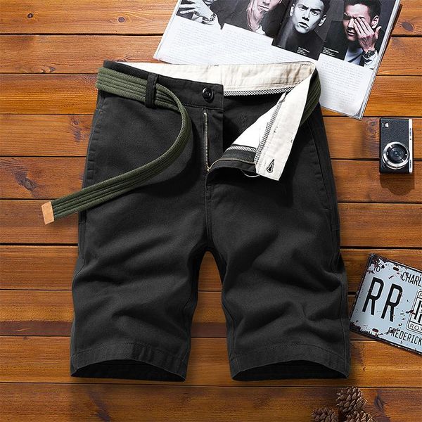 

men's shorts summer thin jeans fashion breeches casual five-cent trousers loose straight tide, White;black