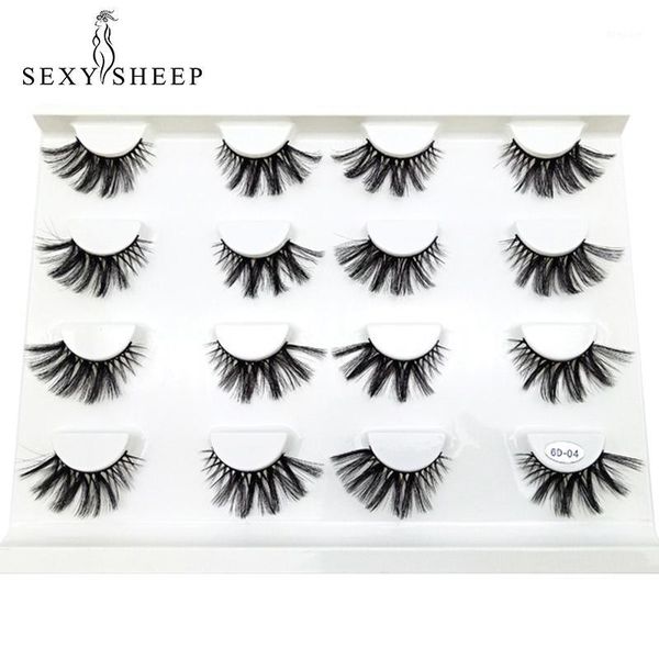 

pairs false eyelashes natural long 3d mink lashes makeup eyelash extension fluffy dramatic volume fake eye faux cilios1