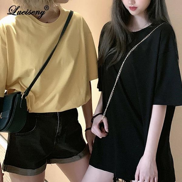 

women's t-shirt lueiseny t shirt women ropa mujer summer clothes white 2021 camisetas koszulki damskie woman tee feminina
