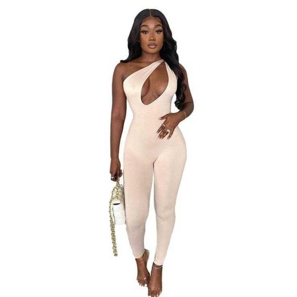 

white one piece jumpsuit womens summer clothing 2021 active wear bodycon rompers s to l 042703, Black;white