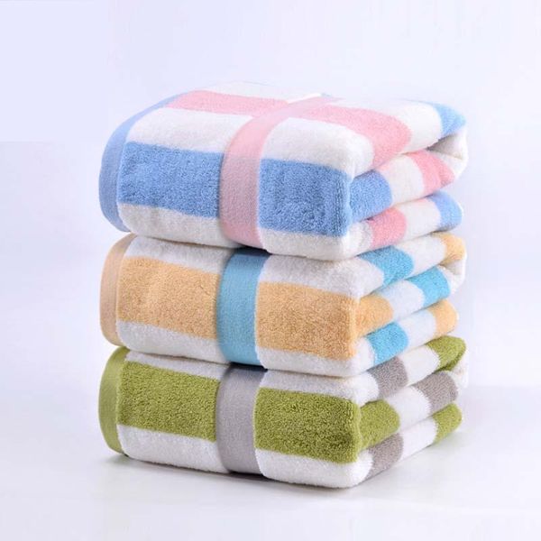 

towel 100% cotton bath 70*140cm terry soft and absorbent men women bathroom towels