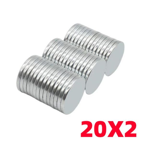 

hooks & rails 20x2 round ndfeb neodymium magnet n35 super powerful small imanes permanent magnetic disc fridge bulk sheet strong magnets