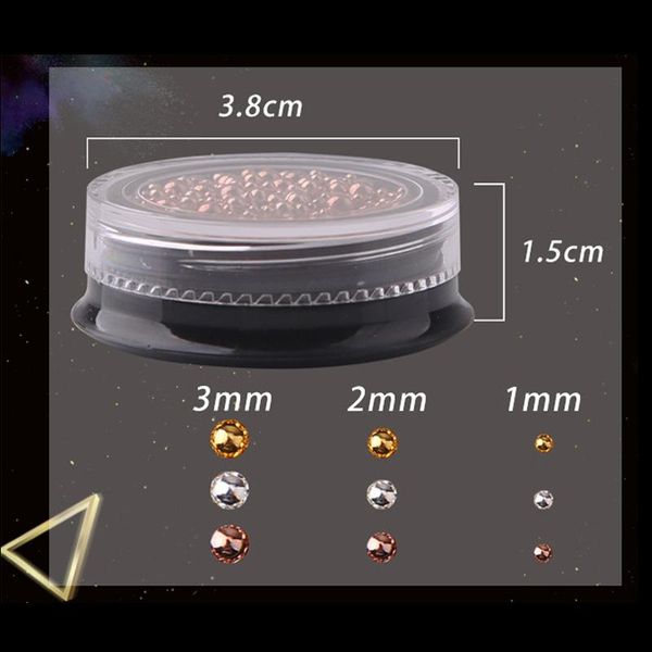 

nail art decorations decoration metal beads golden silver diy 3d tools women nails decors, Silver;gold