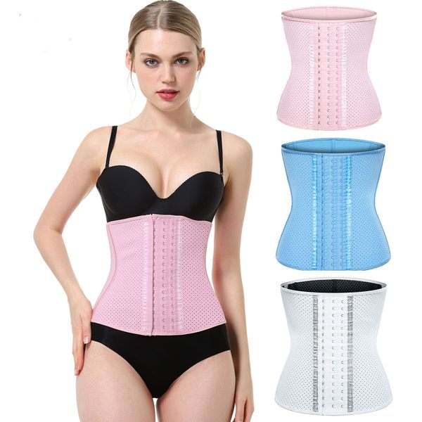 

latex waist trainer underwear corset cincher body slimming shapewear 9 steelhones strong sculpting belly abdomen control belts shaping perfe