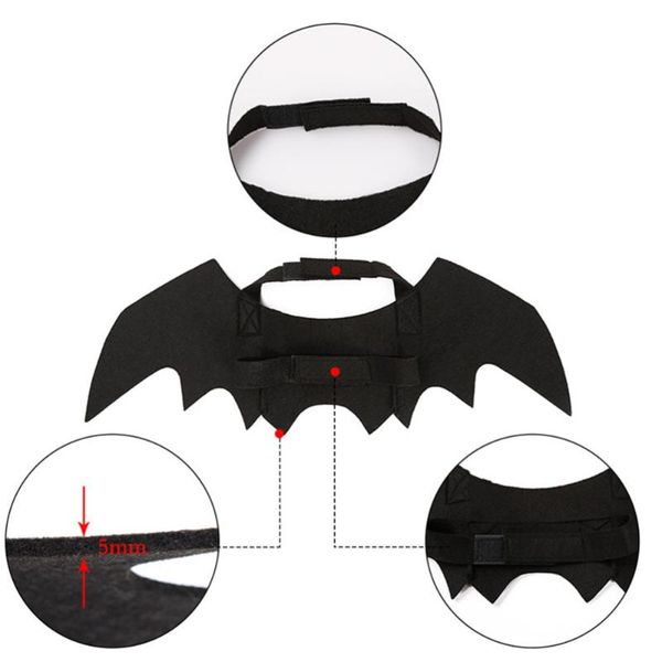 

cat costumes funny pet cosplay costume outfit bat design dress dog decoration prop novelty puppy supplies apparel
