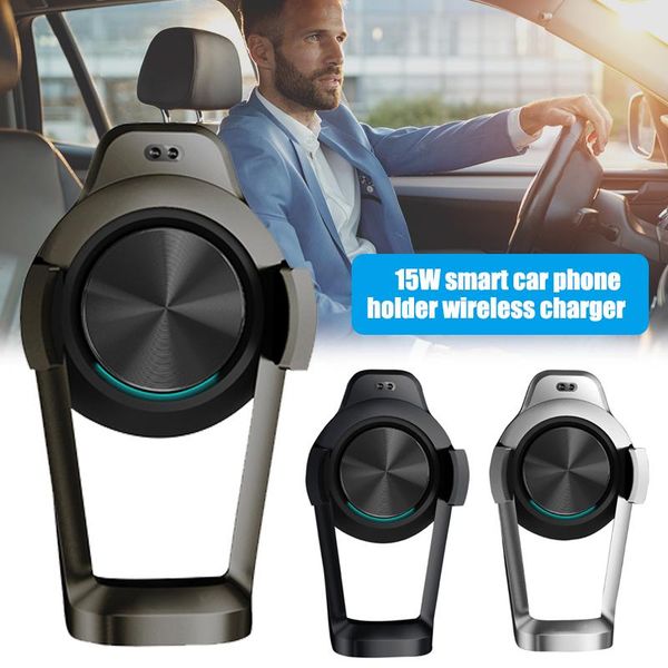 

cell phone mounts & holders infrared sensor mobile bracket holder charging wireless charger for car dja99
